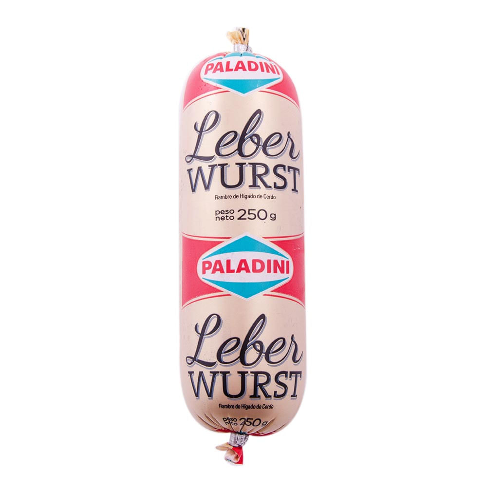 Paté Leberwurst 250 Grs Paladini