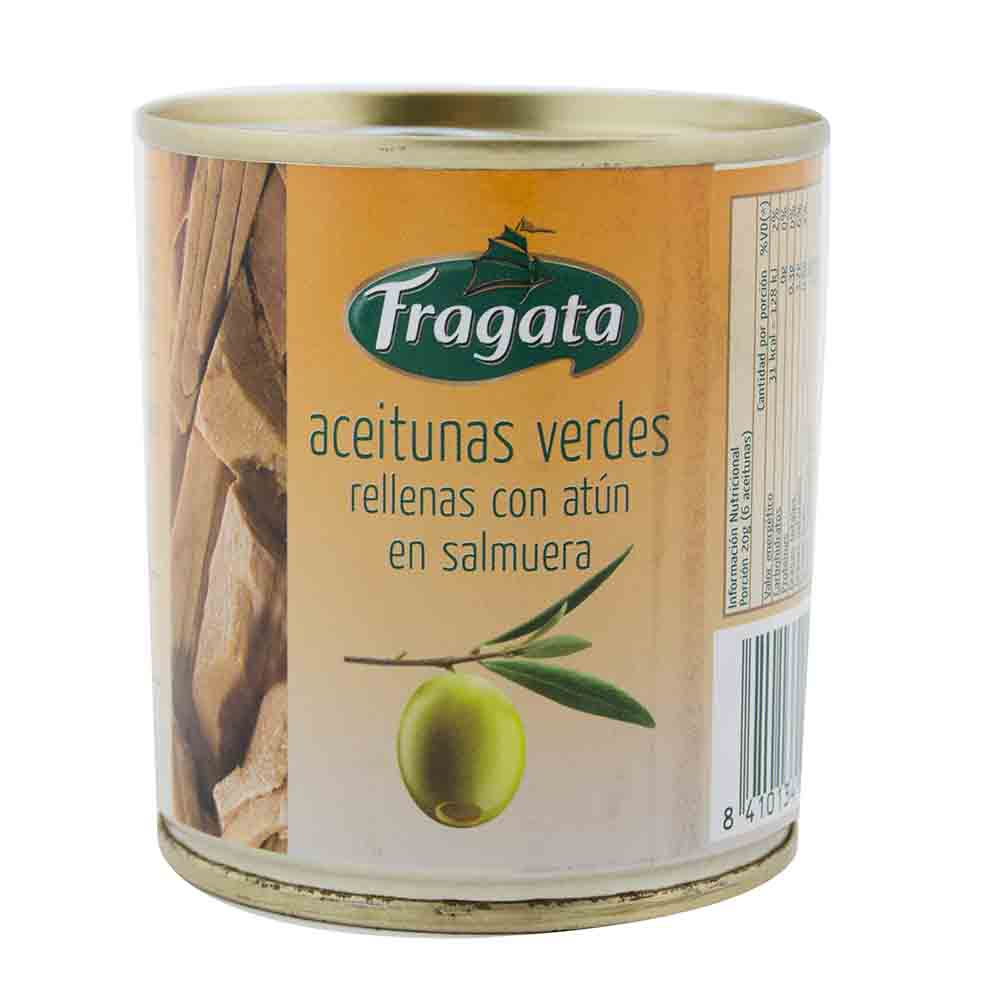 Aceitunas Fragata Rellenas Con Atún 85 Gr