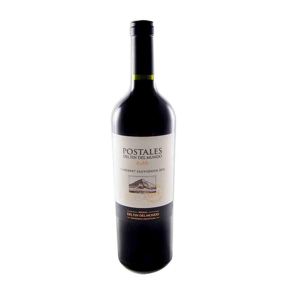 Vino Tinto Postales Cabernet Roble 750 Cc