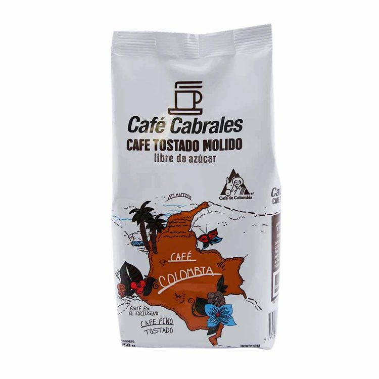 Café Cabrales Molido Tostado Juan Valdez 250 Gr Jumbo
