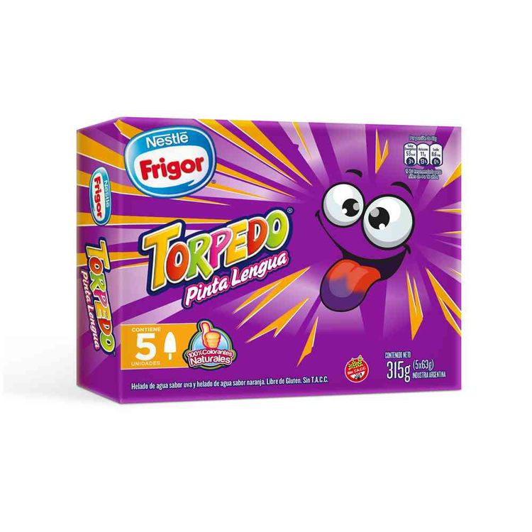 Helado Torpedo Pinta Lengua 315 Gr | Jumbo - jumboargentina