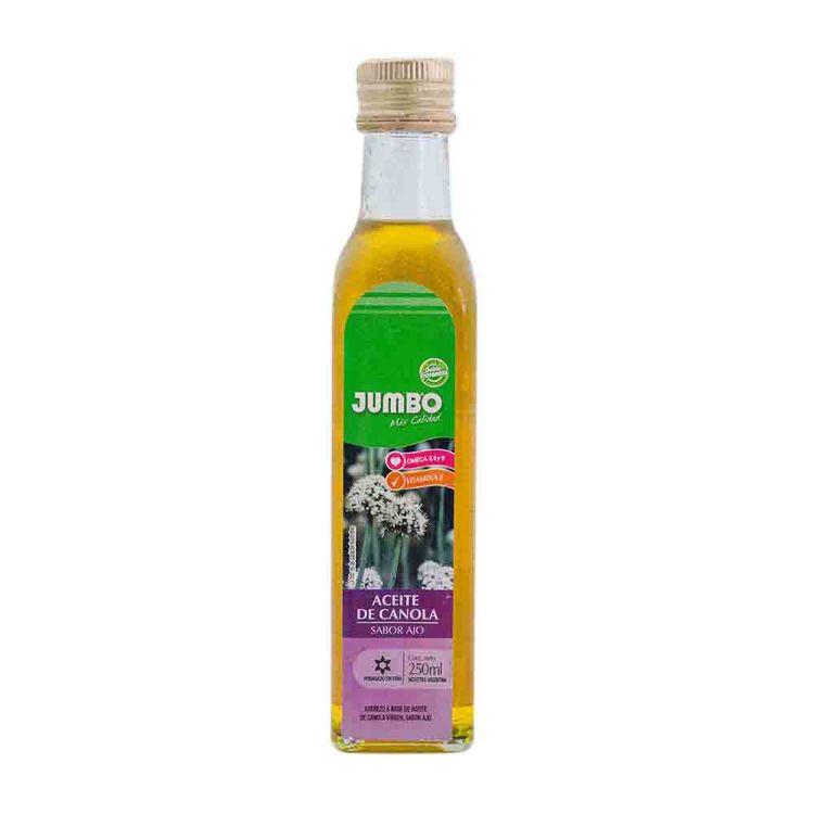Aceite De Canola Jumbo Ajo 250 Ml Jumbo jumboargentina