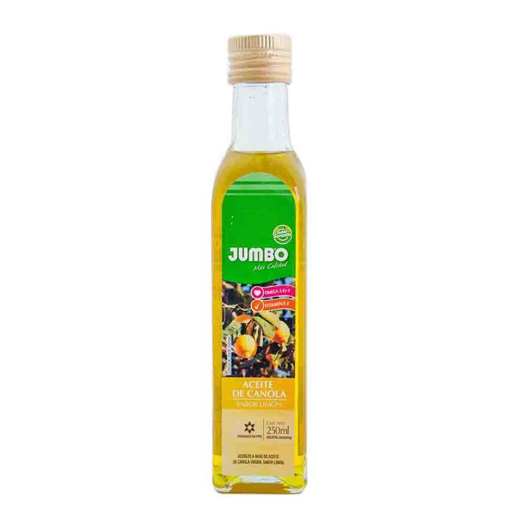 Aceite De Canola Jumbo Limón 250 Ml Jumbo jumboargentina