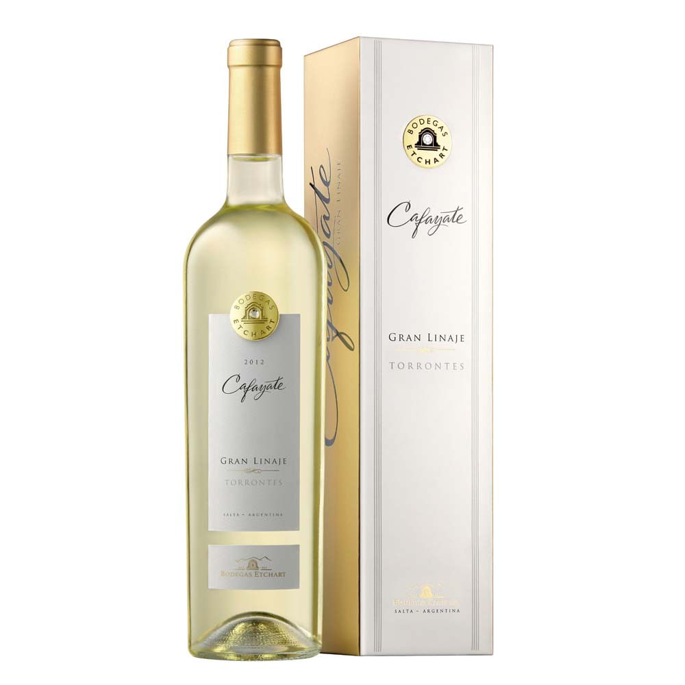 Cafayate Gran Linaje Torrontés Botella De 750 Ml Con Estuche