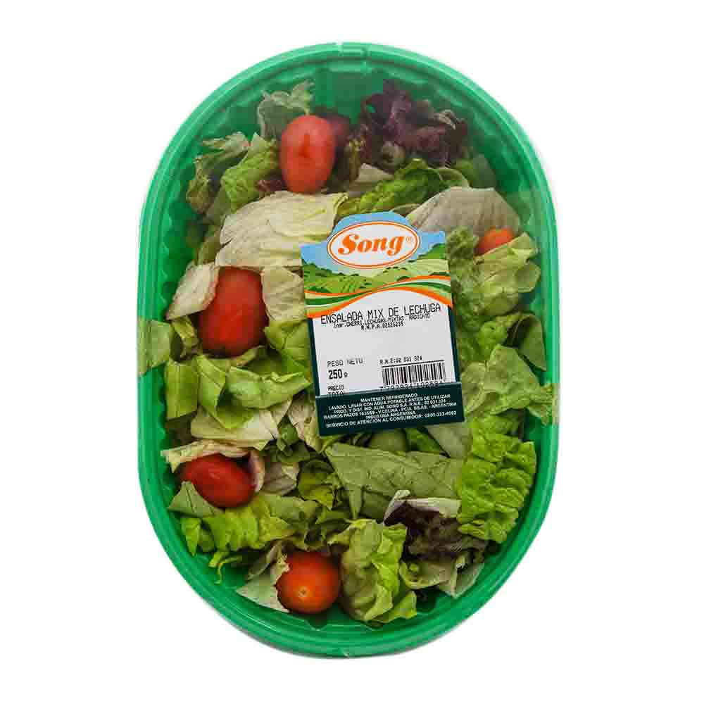 Ensalada Mix Lechuga Song 250 Gr