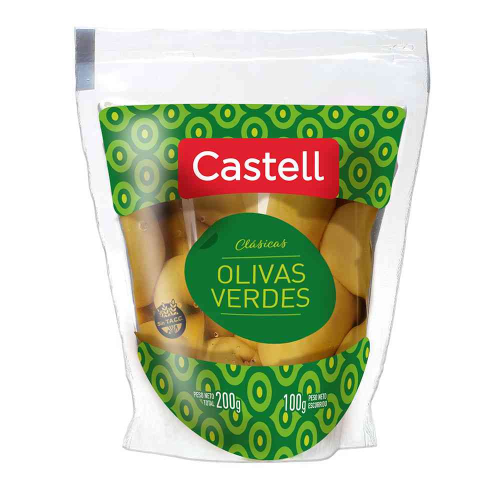 Aceitunas Castell Verdes 100 Gr