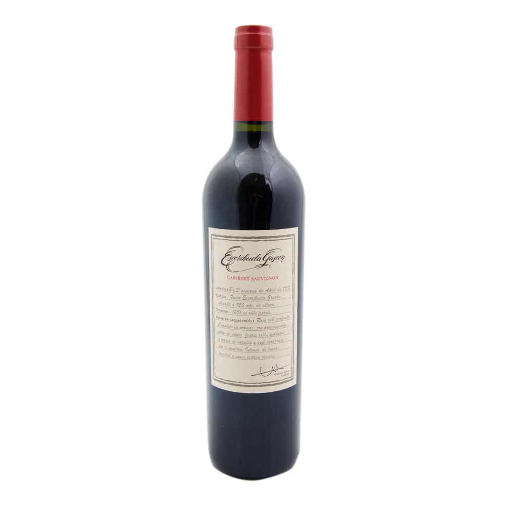 Vino Tinto Cabernet 750 Ml Escorihuela Gascon