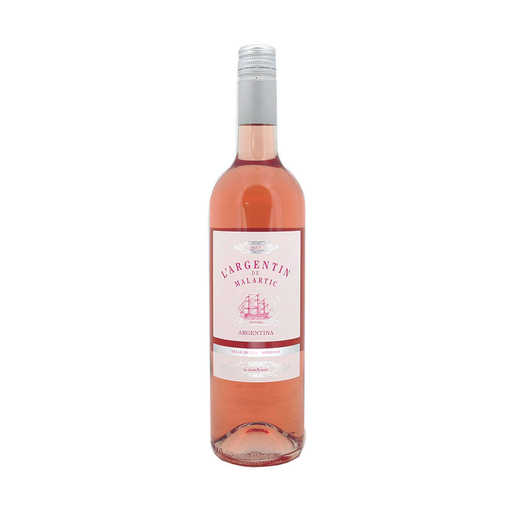 Vino Rosado 750 Cc L\' Argentin De Malartic