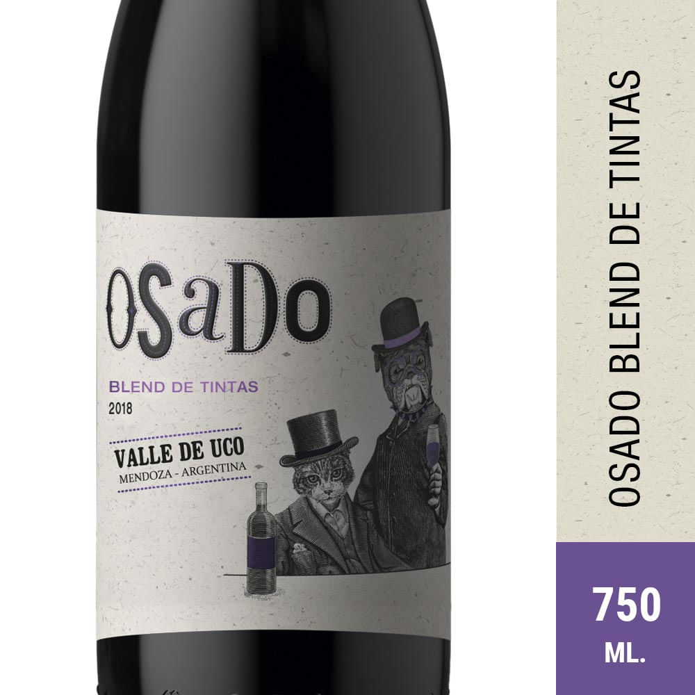 Vino Tinto Blend Osado 750 Ml