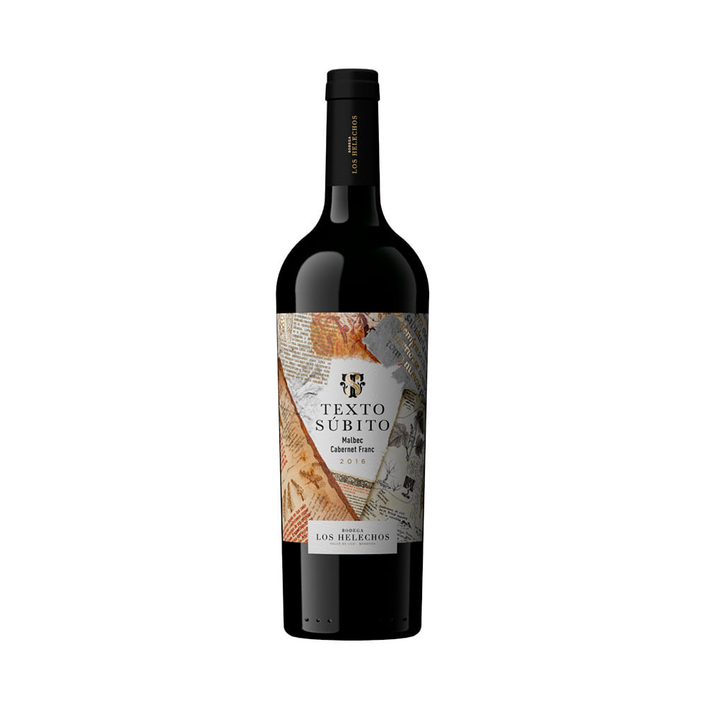 Texto Subito Malbec Cabernet Franc 750cc