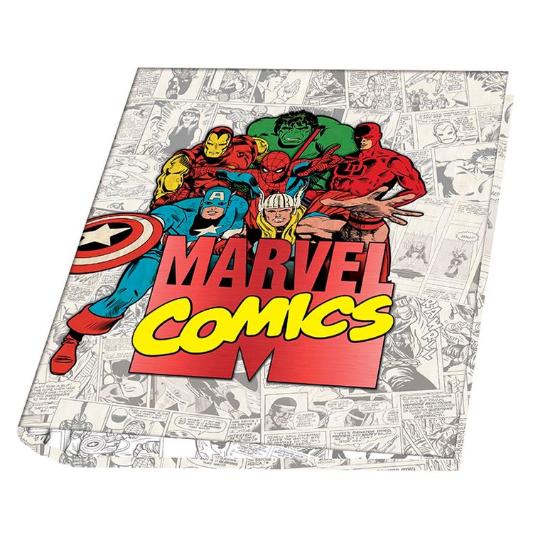 Carpeta  A4 2x40 Marvel  jumboargentina  Carpeta  A4 2x40 Marvel  jumboargentina