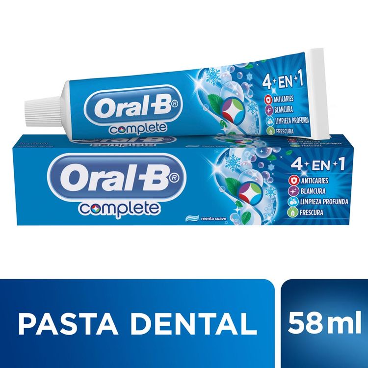 Crema Dental Oral-b Pro Complete Limpieza Profunda 70 Gr | Jumbo ...