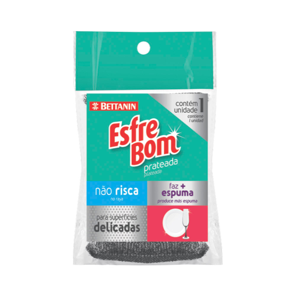 Esponja Esfrebom Metalizada
