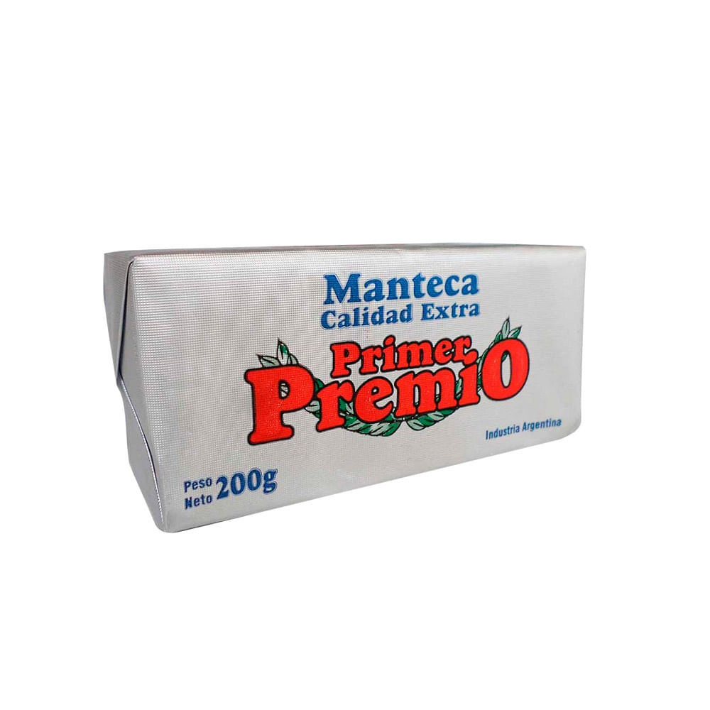 Manteca Tradicional 200 Grs Primer Premio