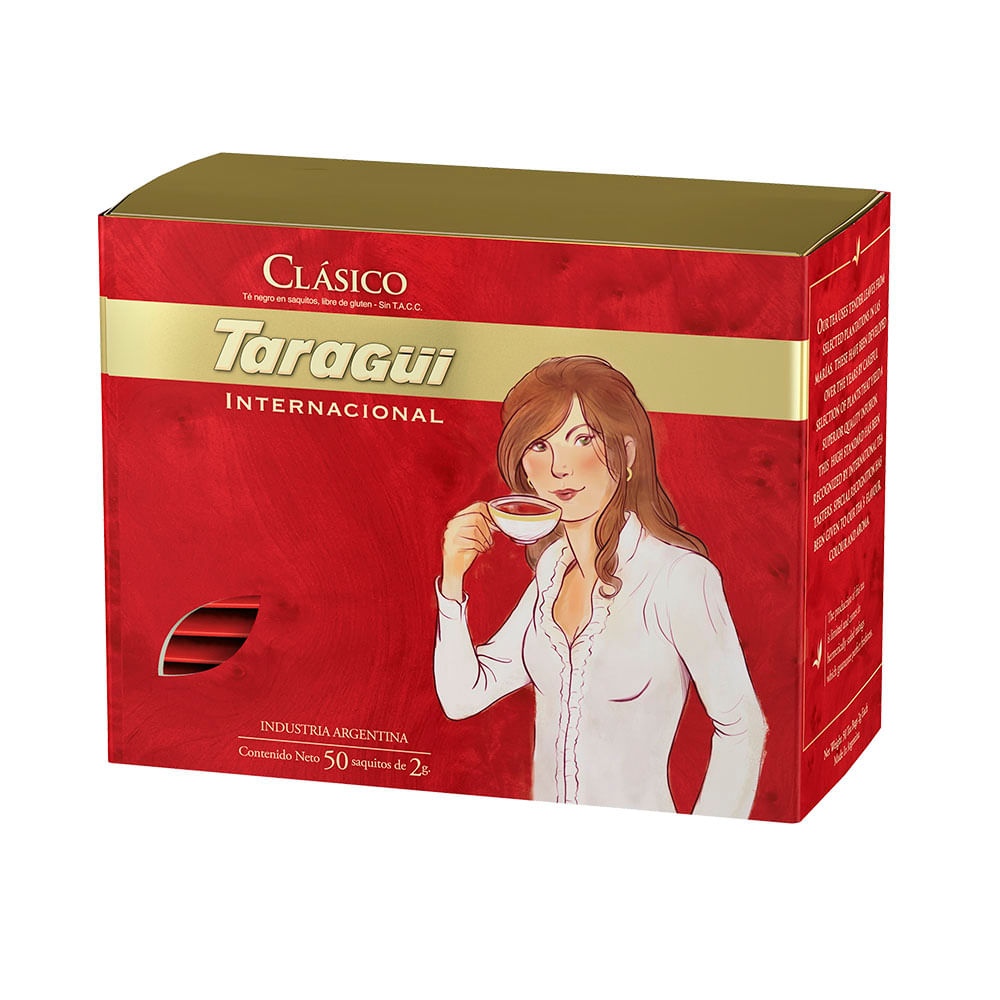 Té Taragui Internacional 50 Saquitos