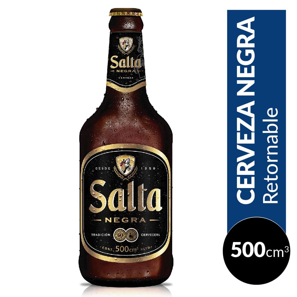 Cerveza Salta Negra 500cc