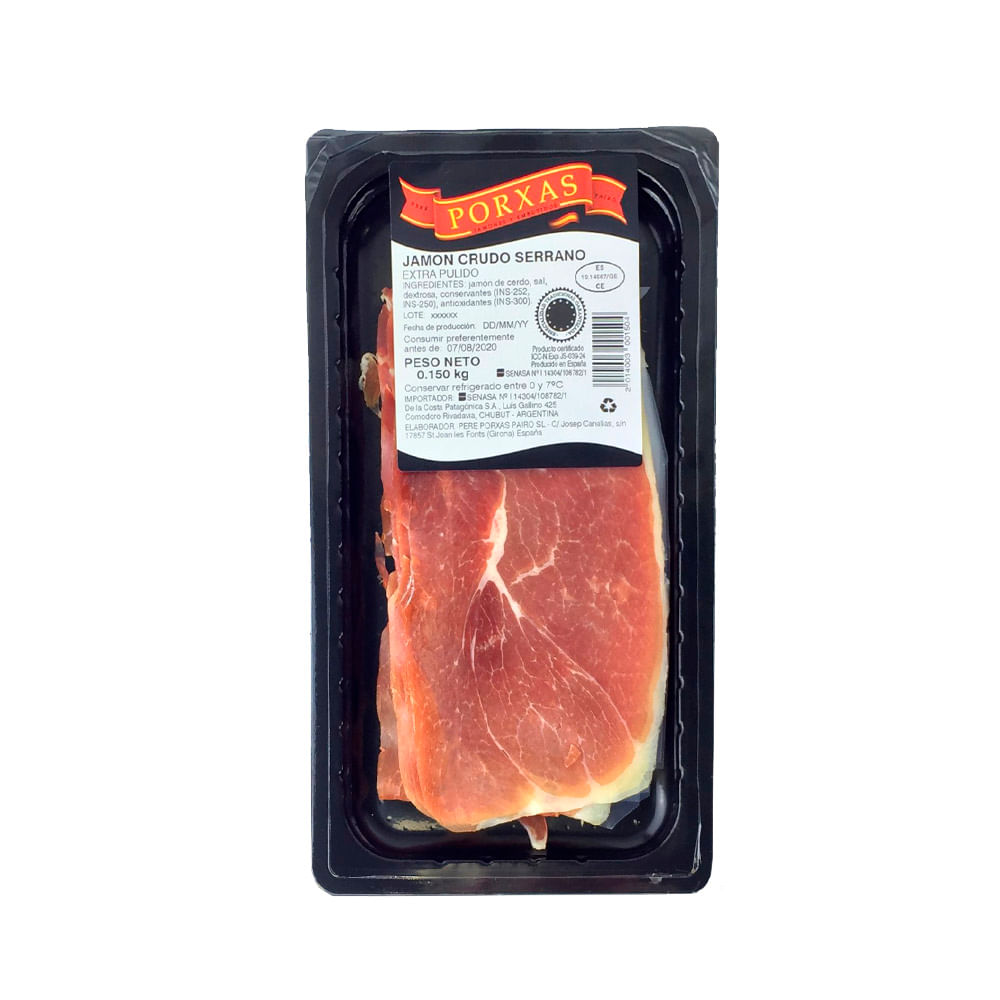 Jamon Serrano Porxas 150 Gr