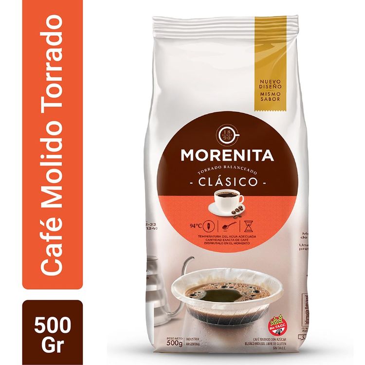 Café La Morenita Molido Clásico 500 Gr Jumbo