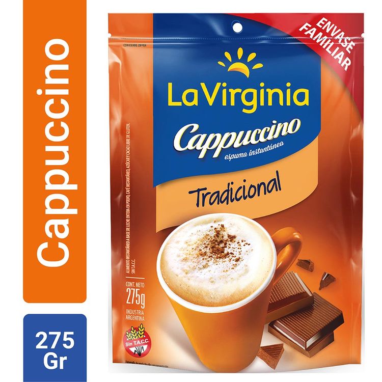 café LA VIRGINIA Capuccino fino jumboargentina