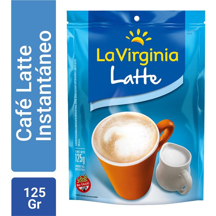 Café La Virginia Latte X125gr Jumbo jumboargentina