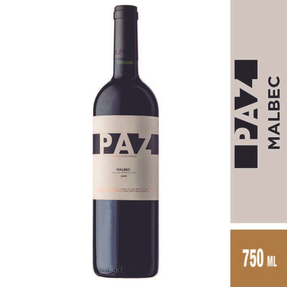 Vino Tinto Malbec 750 Ml Paz