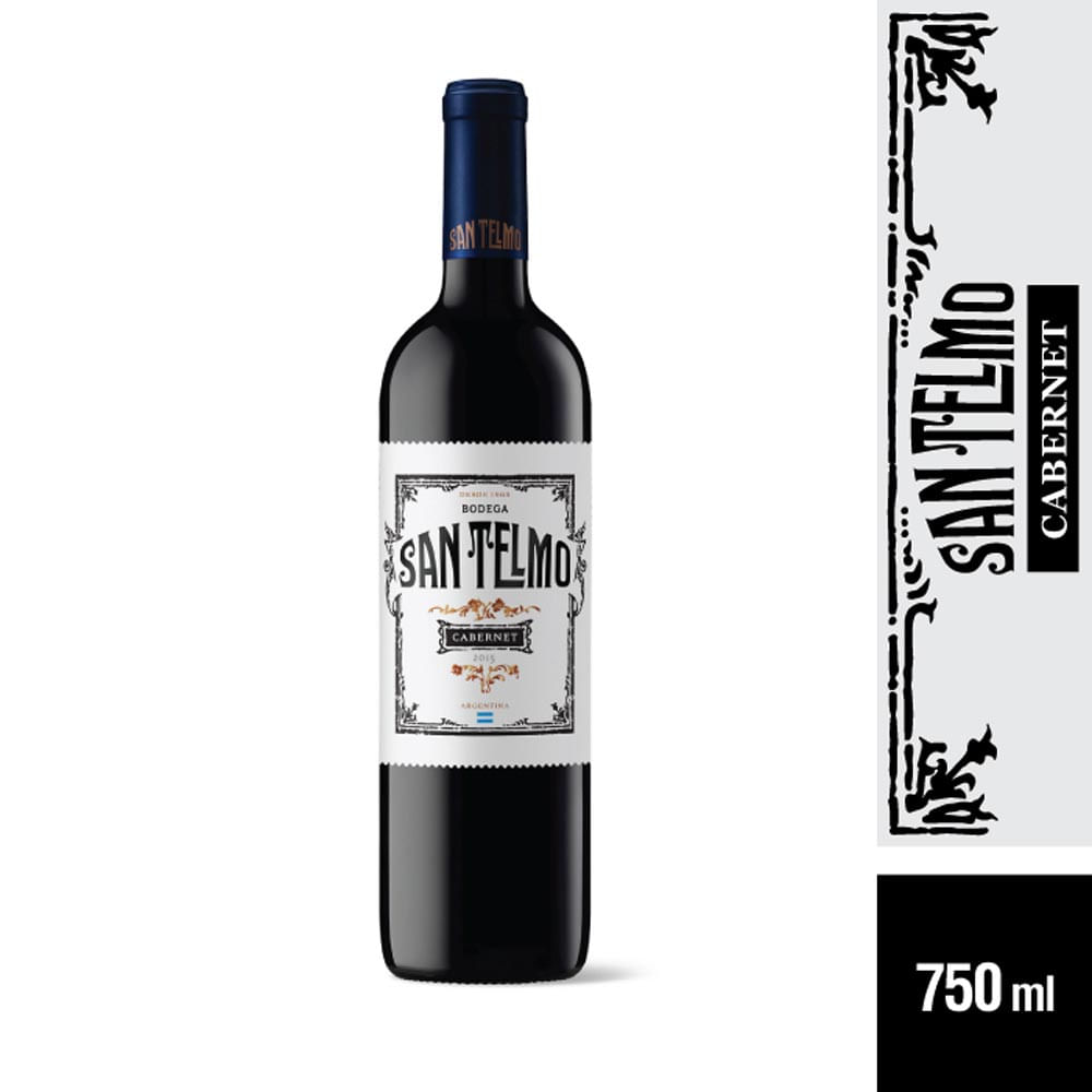 Vino Tinto Cabernet Sauvignon San Telmo 750 Cc