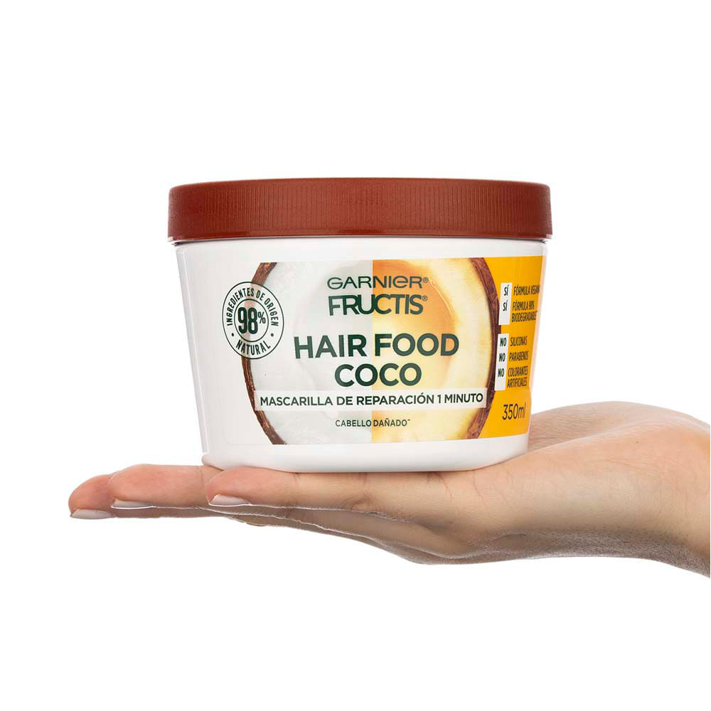 Tratamiento Fructis Hair Food Máscara De Reparación 350 Ml