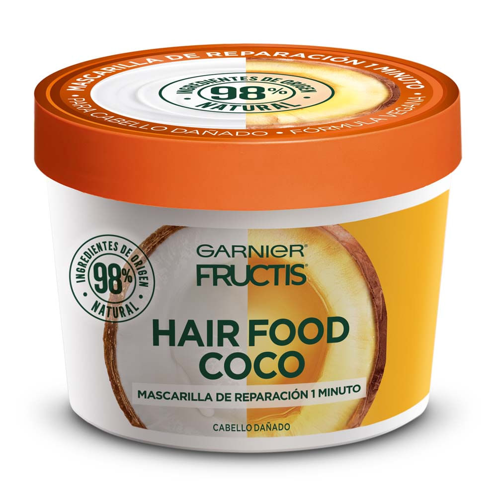 Tratamiento Fructis Hair Food Máscara De Reparación 350 Ml