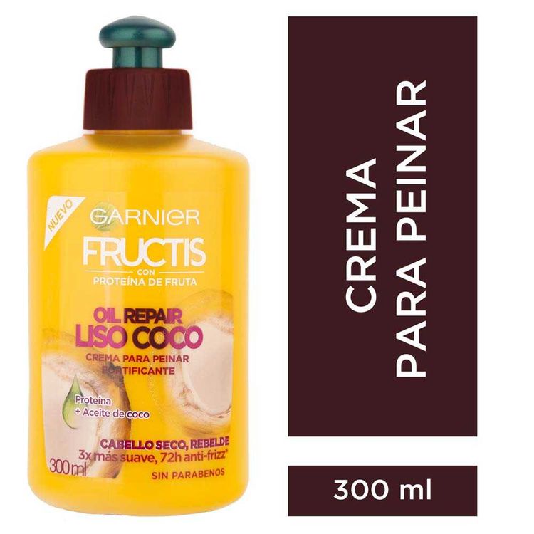 Crema-Para-Peinar-Fructis-Oil-Repair-Liso-Coco-300-Ml-1-254365