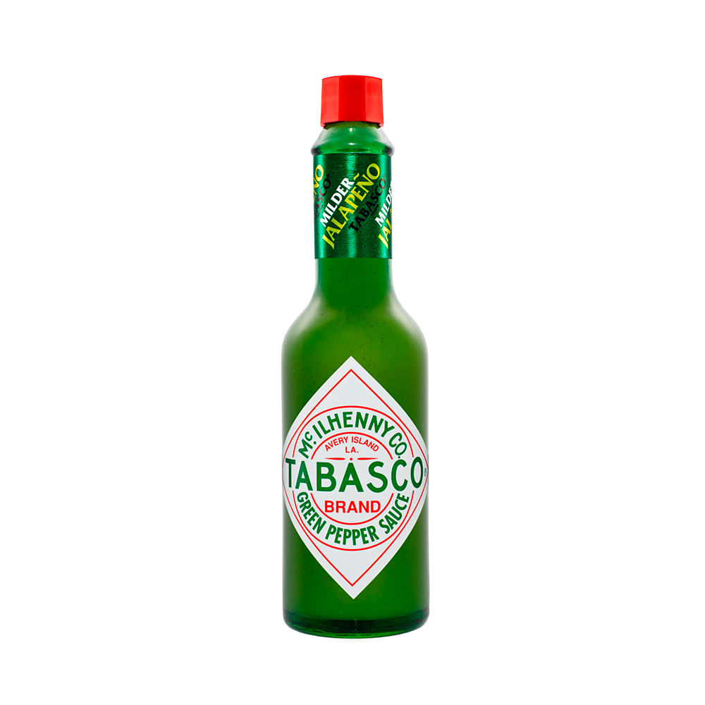 Salsa Picante Sabor Jalapeño Verde 60 Ml Tabasco