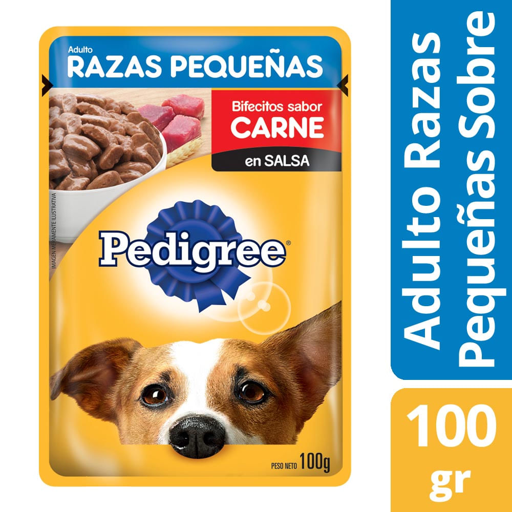 Alimento Para Perros Pedigree Carne 100 Gr