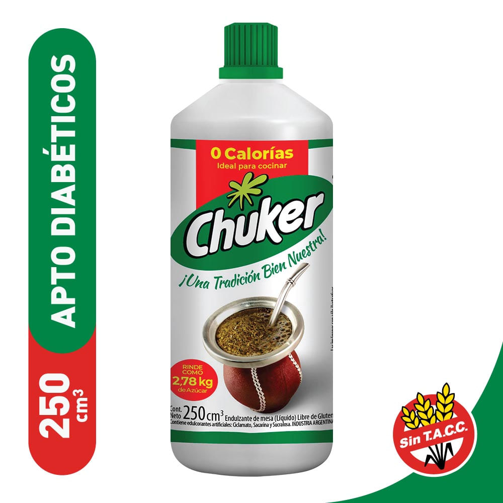 Endulzante Chuker 250 Ml