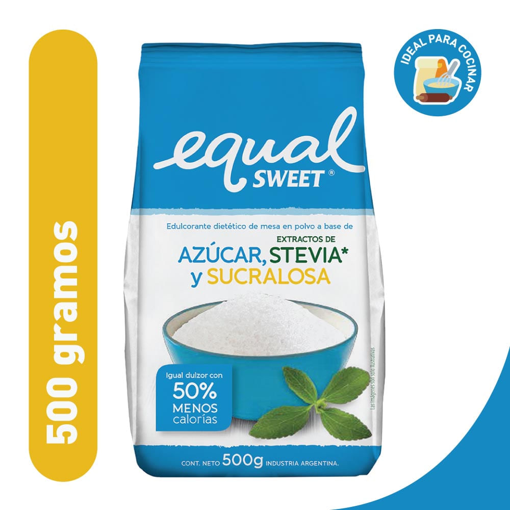Endulzante Equalsweet Azucar Light 500gr