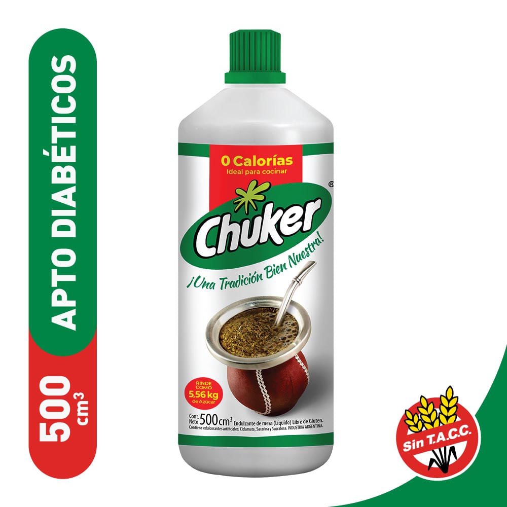 Endulzante Chuker 500 Ml