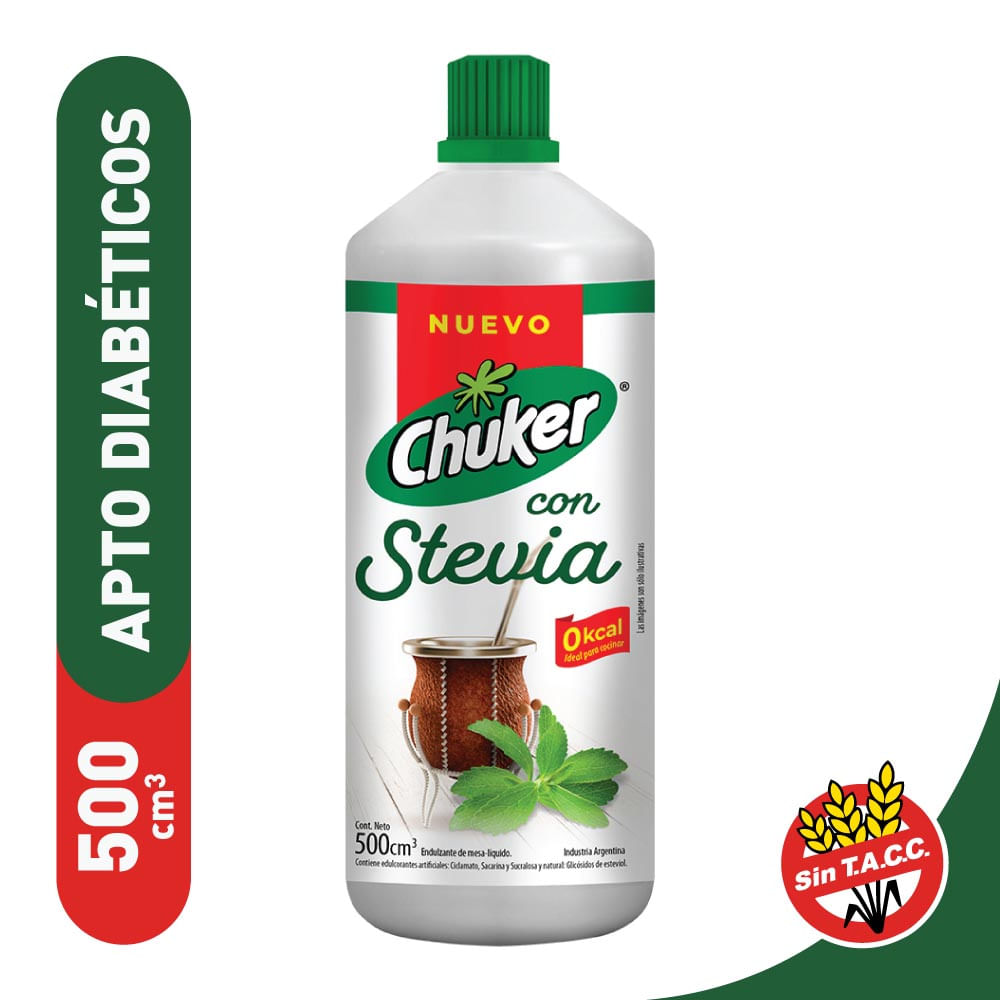 Endulzante Chuker Stevia X500cc