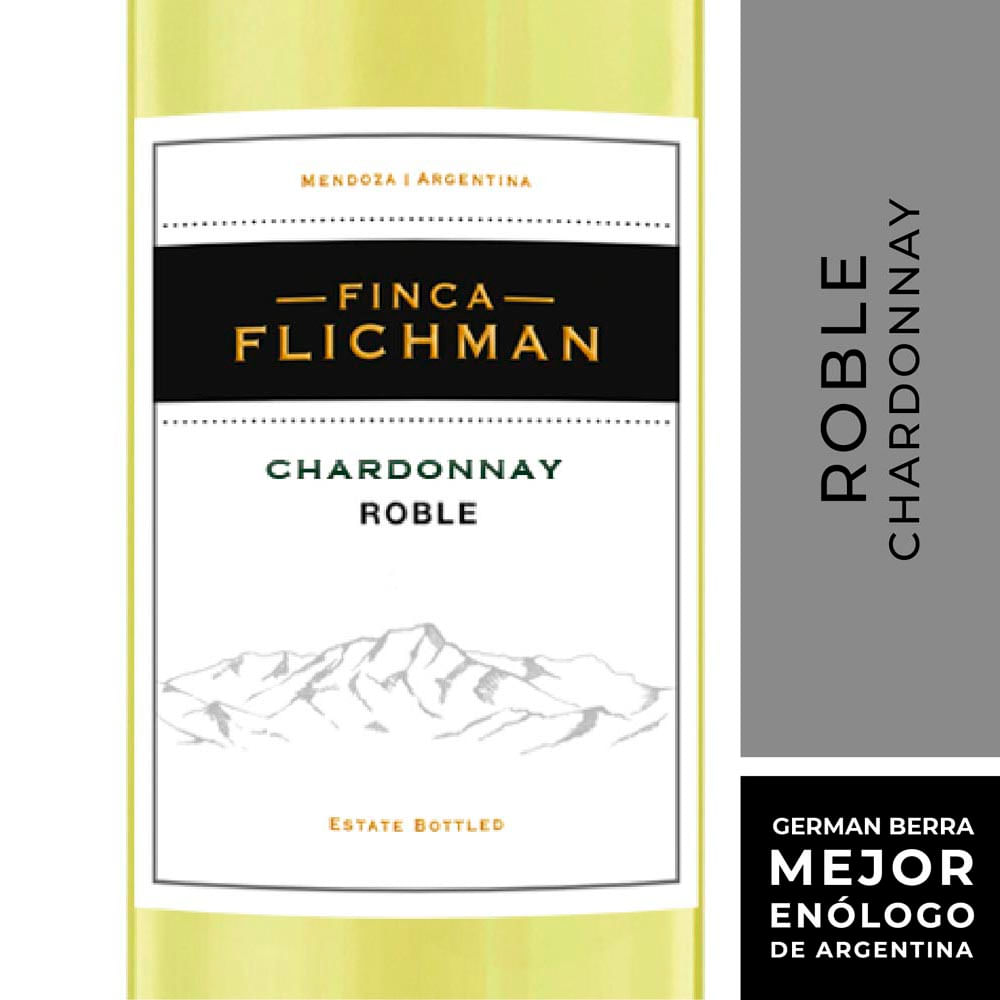 Vino Finca Flichman Roble Chardonnay 750 Cc