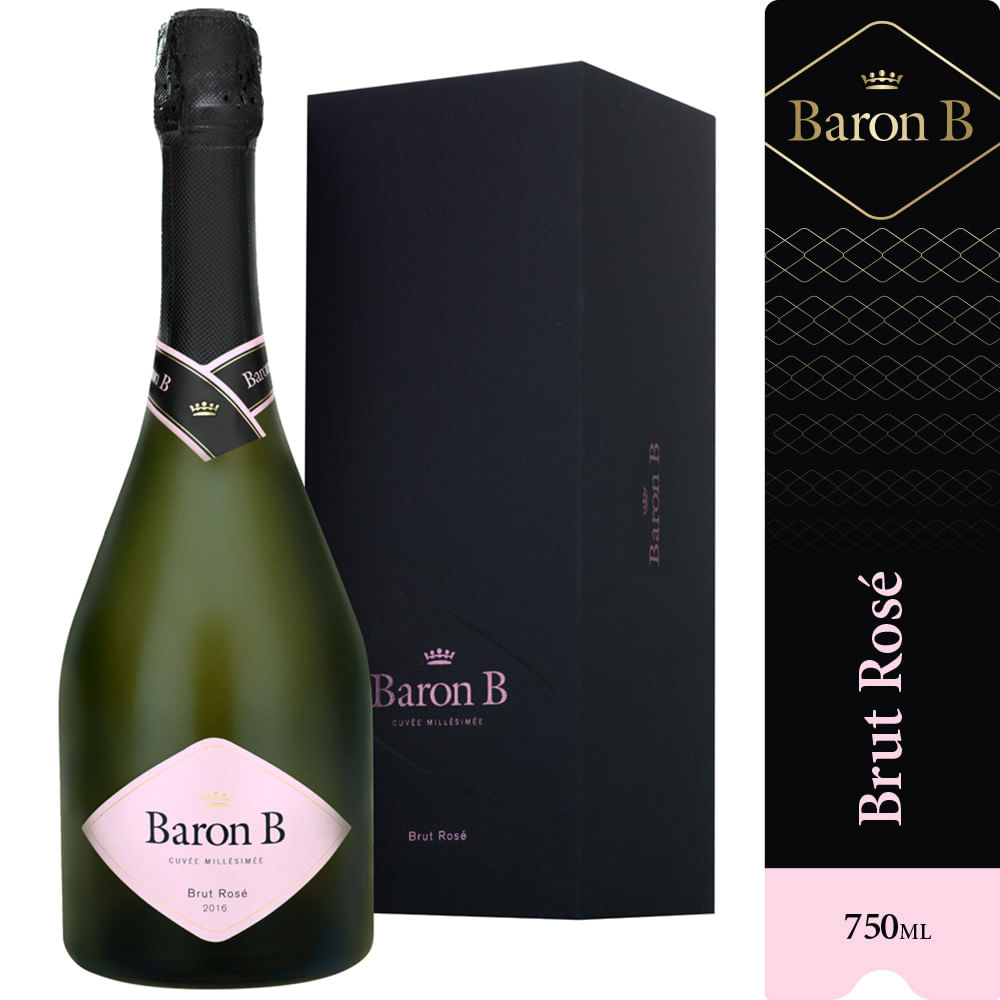 Espumante Baron B Brut Rosé Estuche 750 Ml