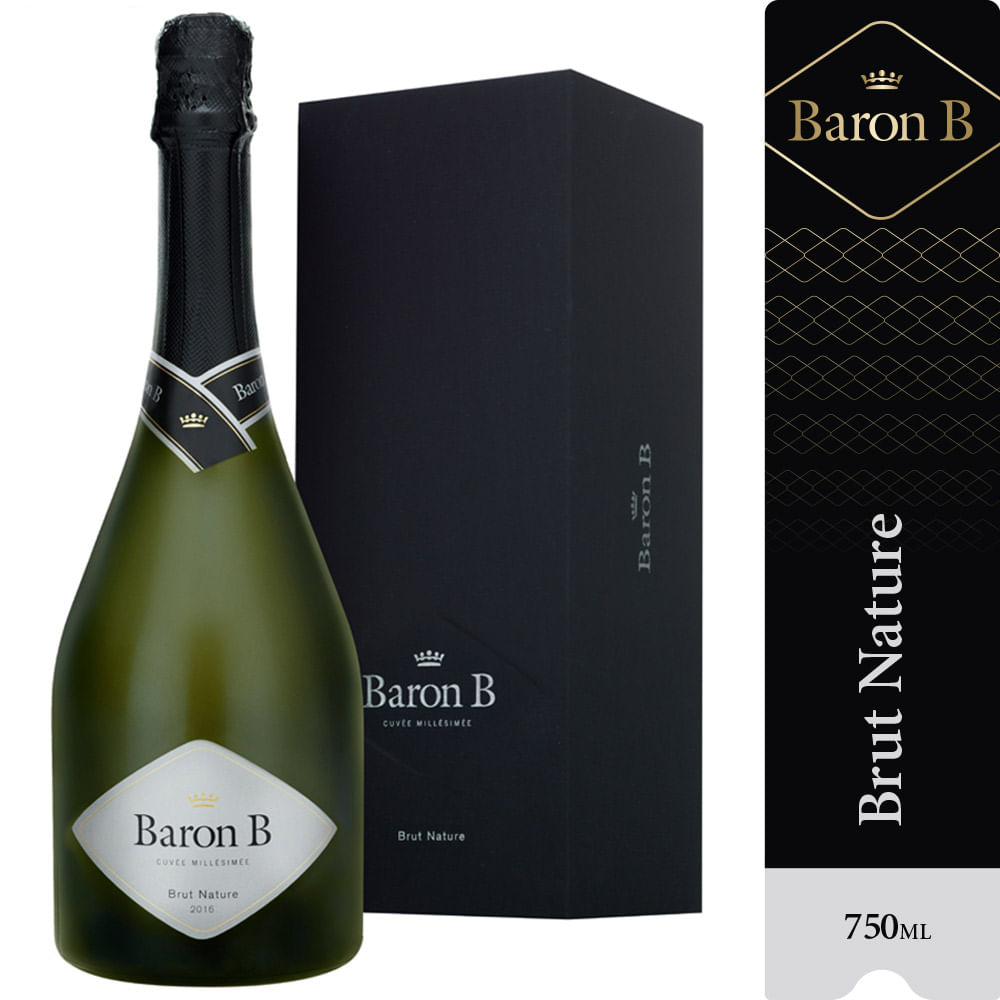 Champaña Baron B Brut Nature 750 Cc