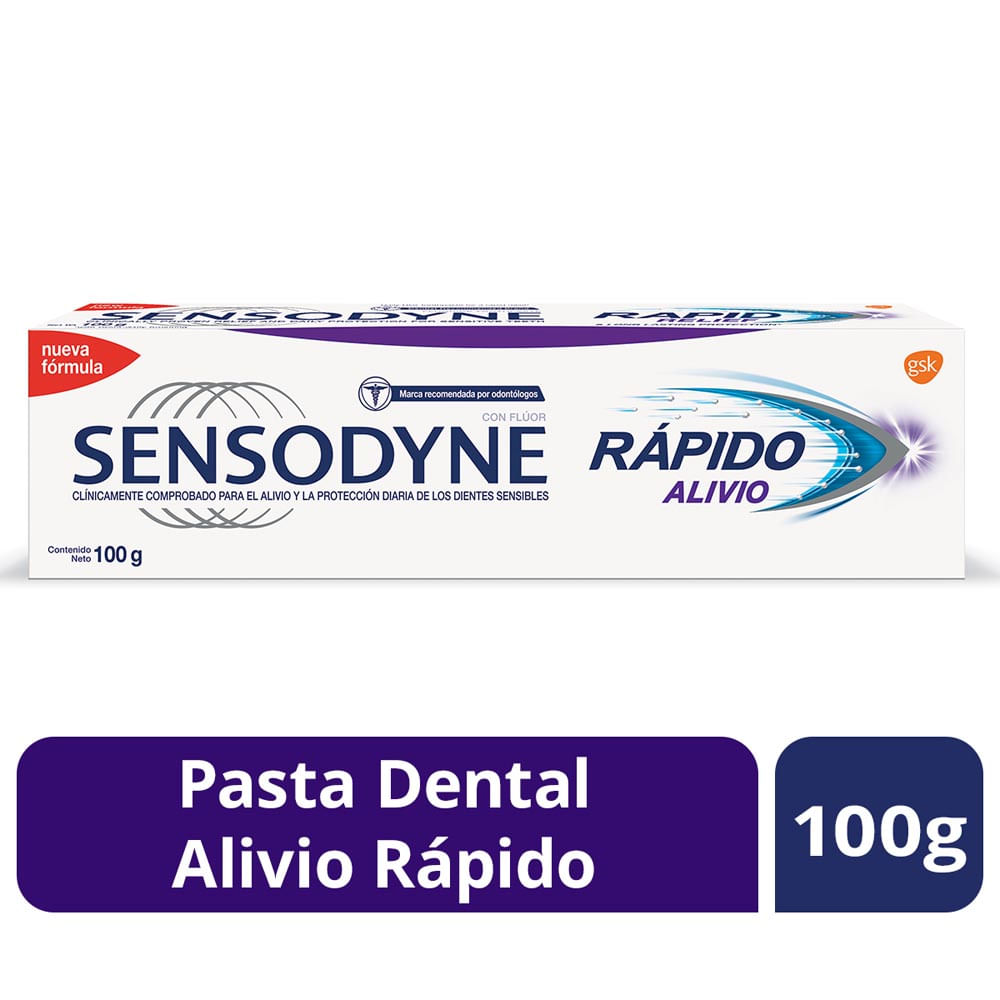 Pasta Dental Sensodyne Rapido Alivio 100gr