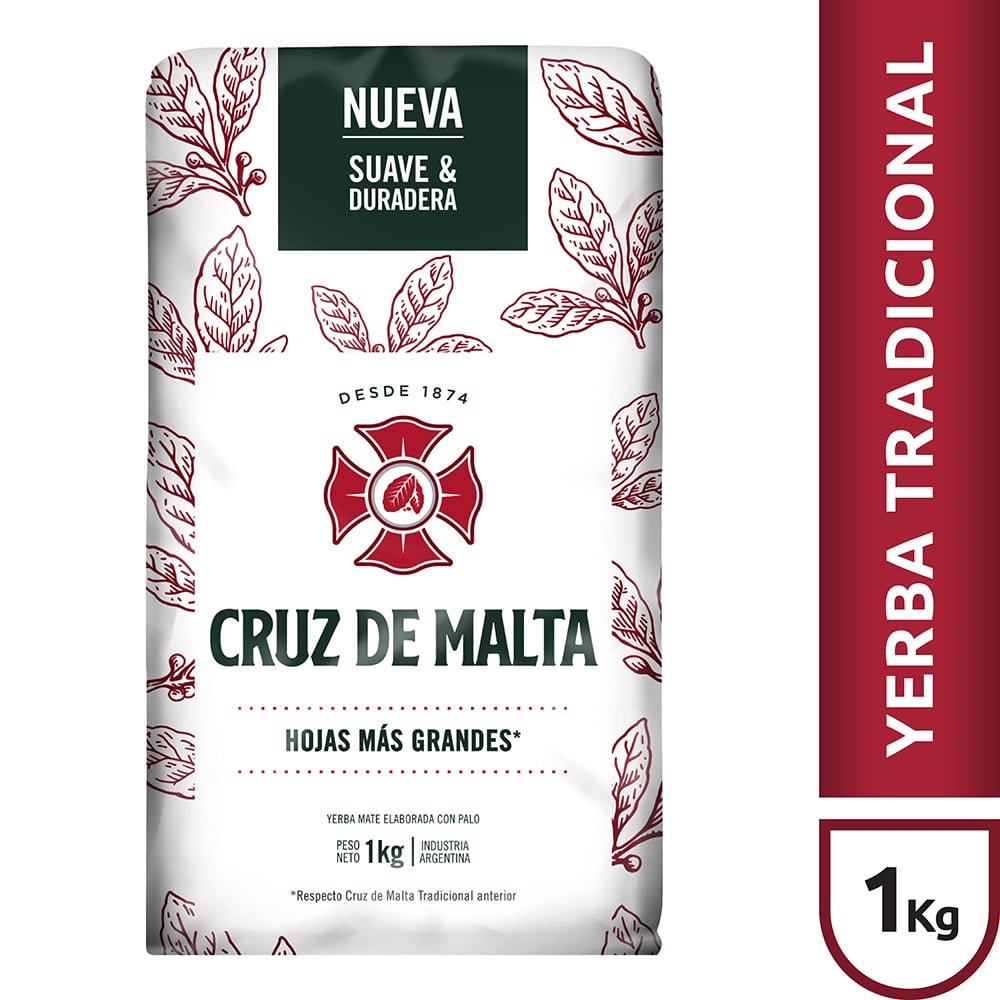 yerba mate CRUZ DE MALTA Con