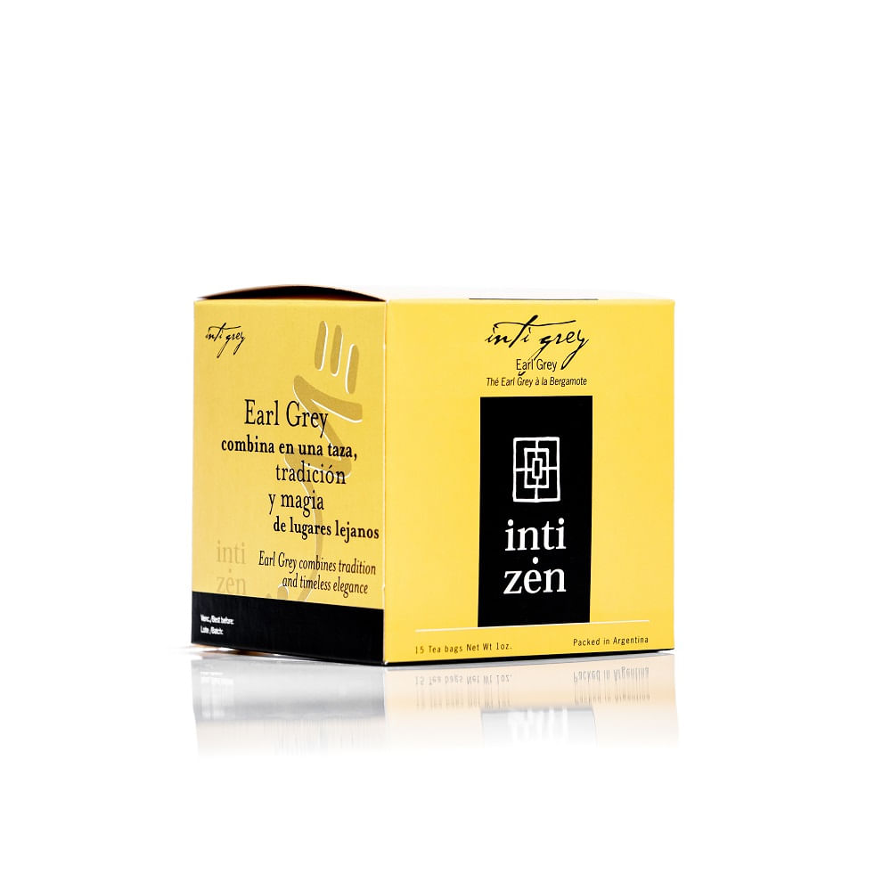 Té Negro Sabor Earl Grey x 15 Un Inti Zen