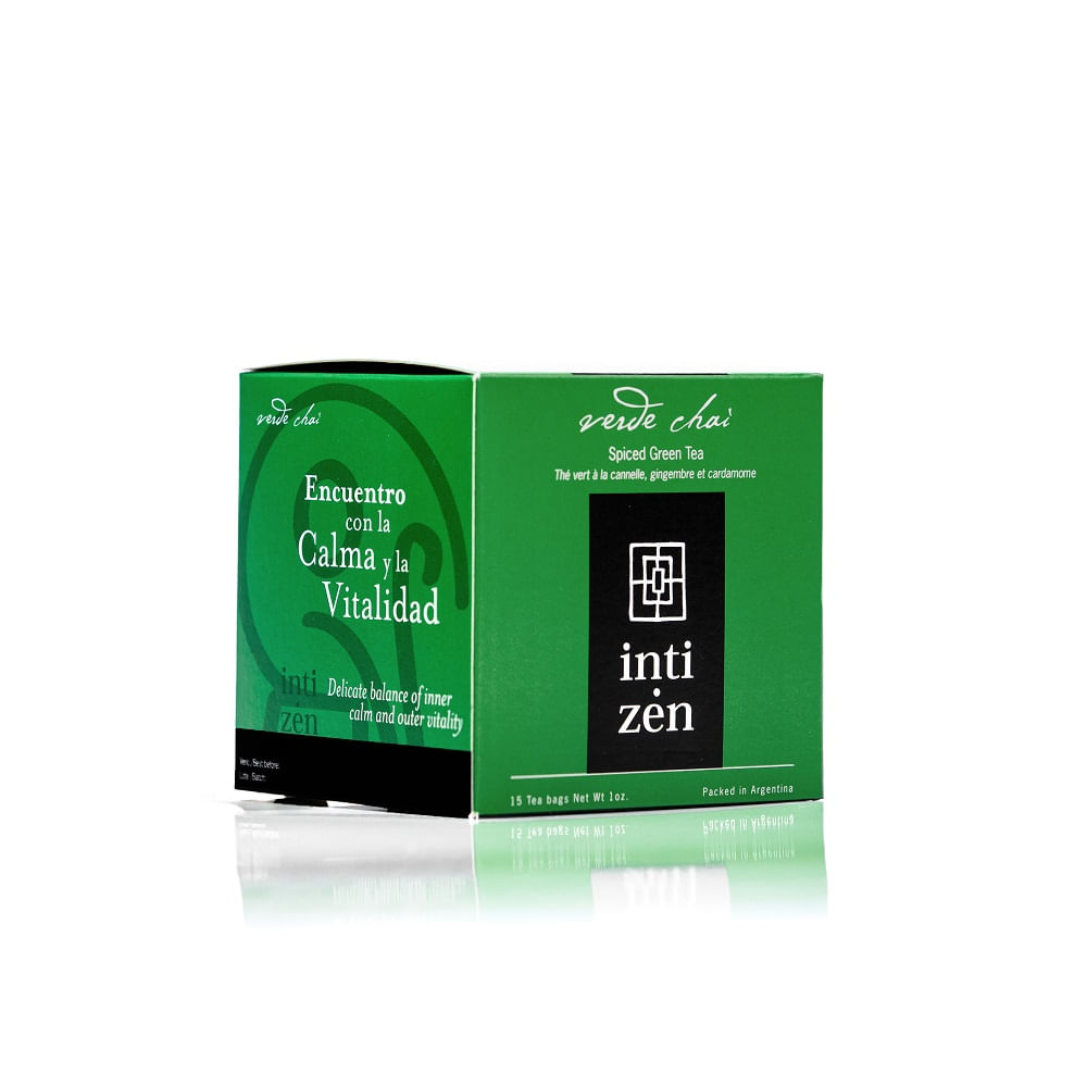 Té Chai Sabor Té Verde x 15 Un Inti Zen