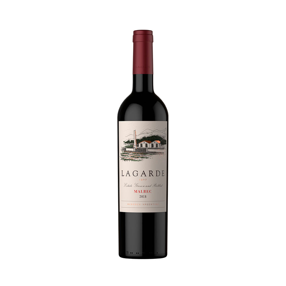 Vino Tinto Lagarde Malbec 750 Cc