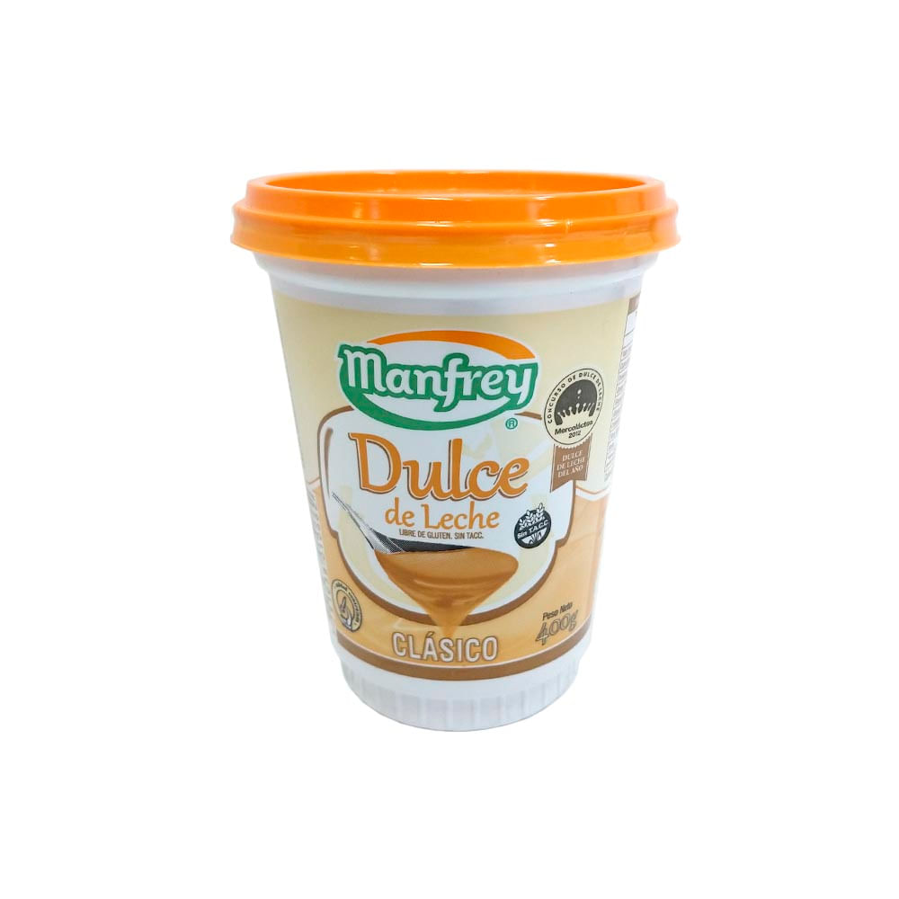 Dulce de Leche Clásico 400 Grs Manfrey