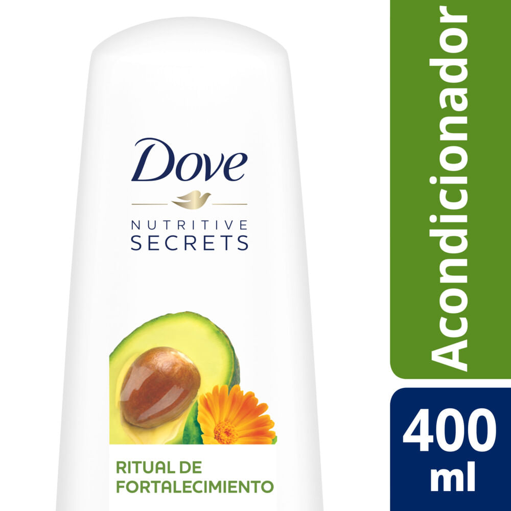 Acondicionador Ritual De Dove Fortalecimiento Palta 400 Ml