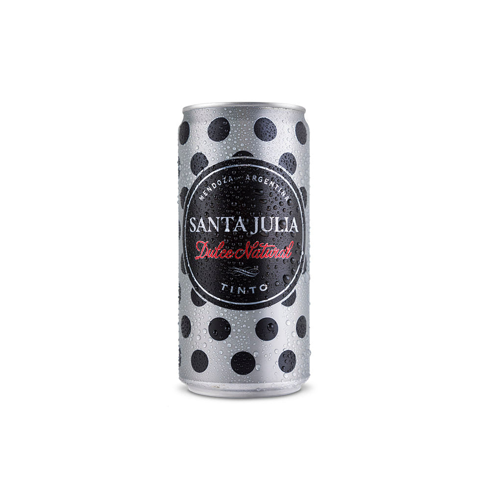 Vino Dulce Tinto Lata 269 Ml Santa Julia