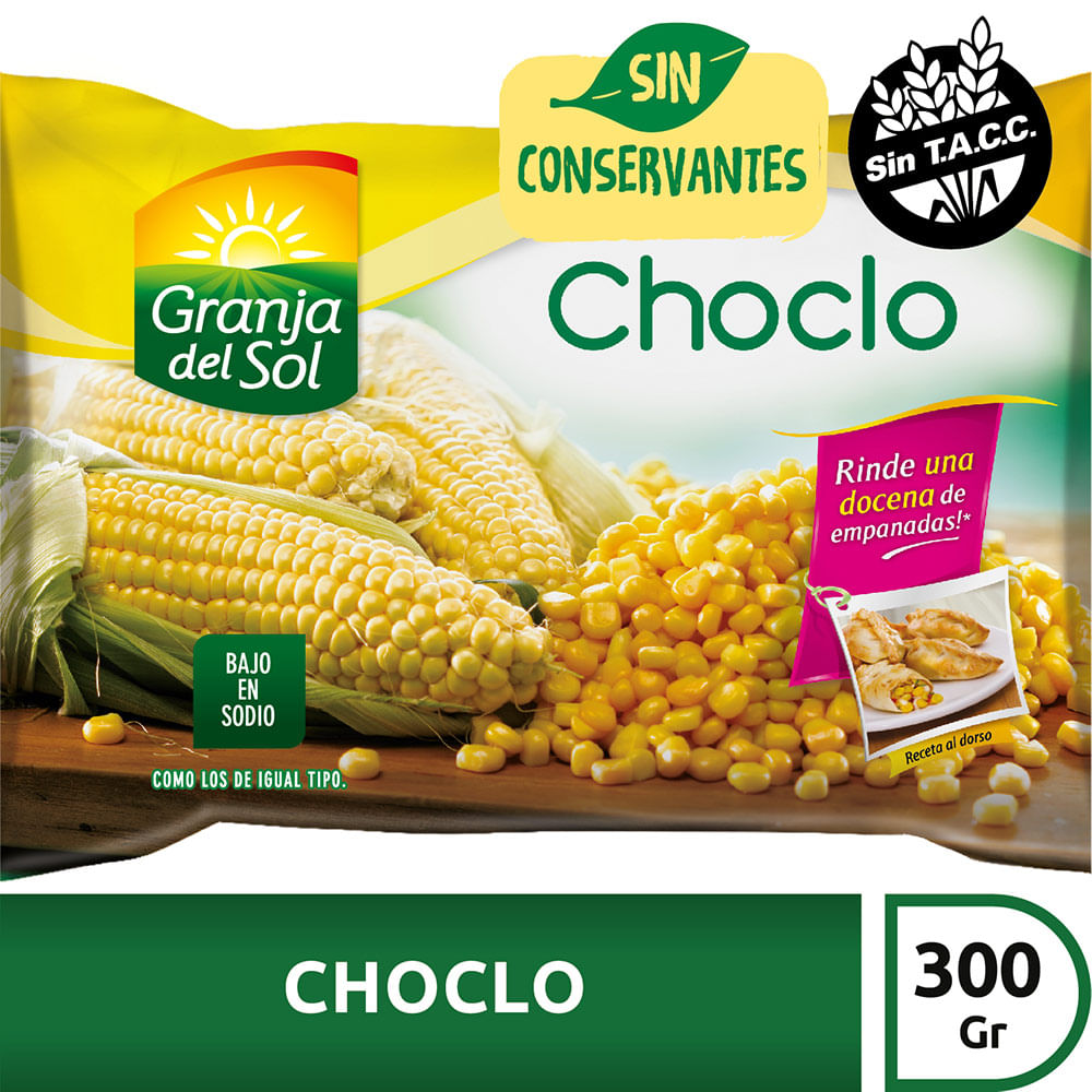 Choclo 300 Grs Granja del Sol