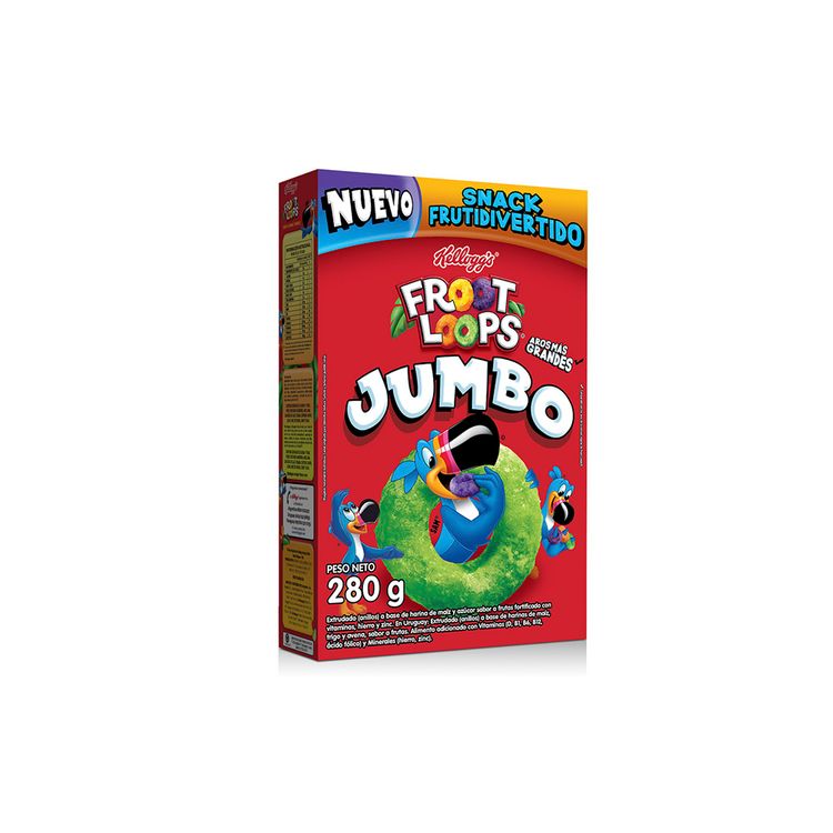 Cereal FROOT LOOPS Kellogg´s Jumbo 280gr jumboargentina