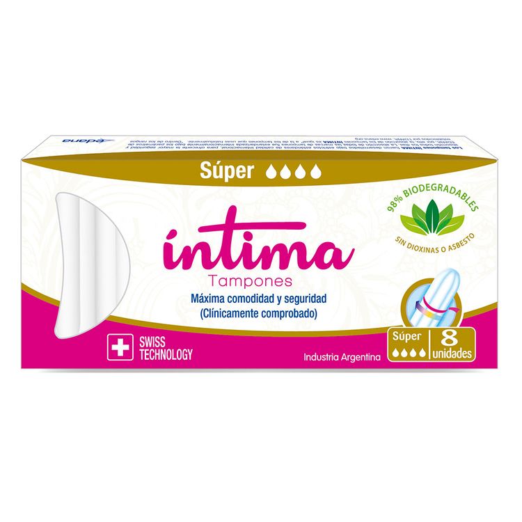 Tampones INTIMA Super jumboargentina