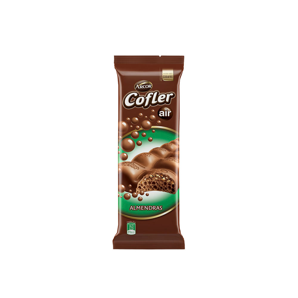 Chocolate Sabor Almendras 55 Grs Cofler